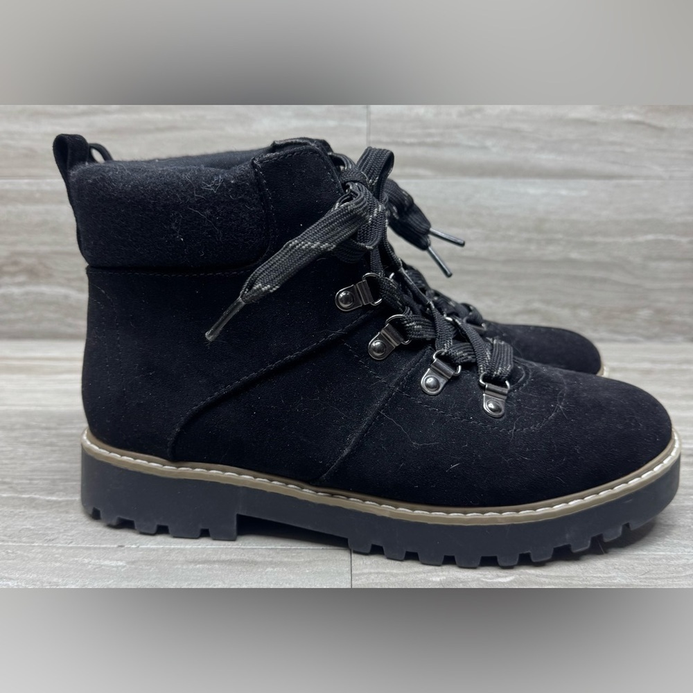 Cliff’s by White Mountain Connie Vegan Suede Hiking Boots Women’s Size 7.5